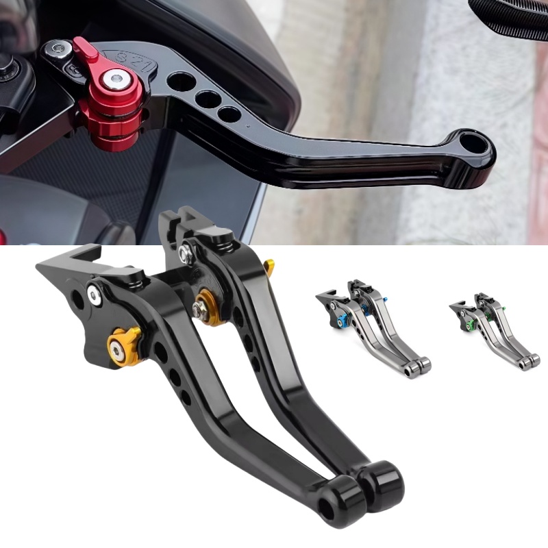 Haste de freio para motociclet - Cnc Aluminum Adjustable Brake Clutch Levers avaliação e preço