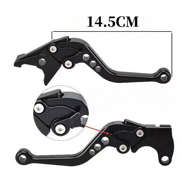 Haste de freio para motociclet - Cnc Aluminum Adjustable Brake Clutch Levers avaliação e preço