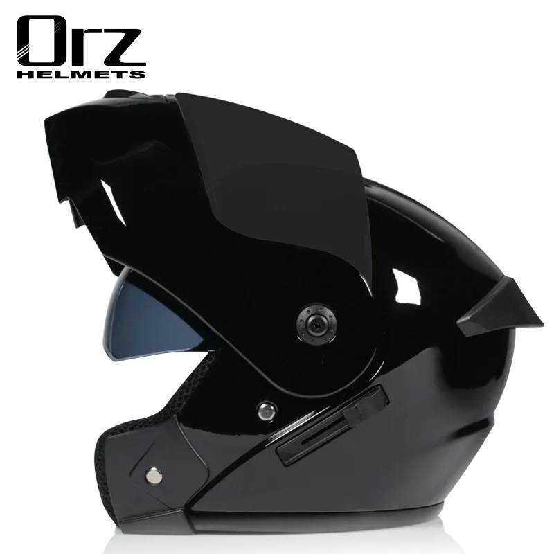 Orz901 lente dupla rosto cheio - Dual Visor Motorcycle Racing Helmet avaliação e preço