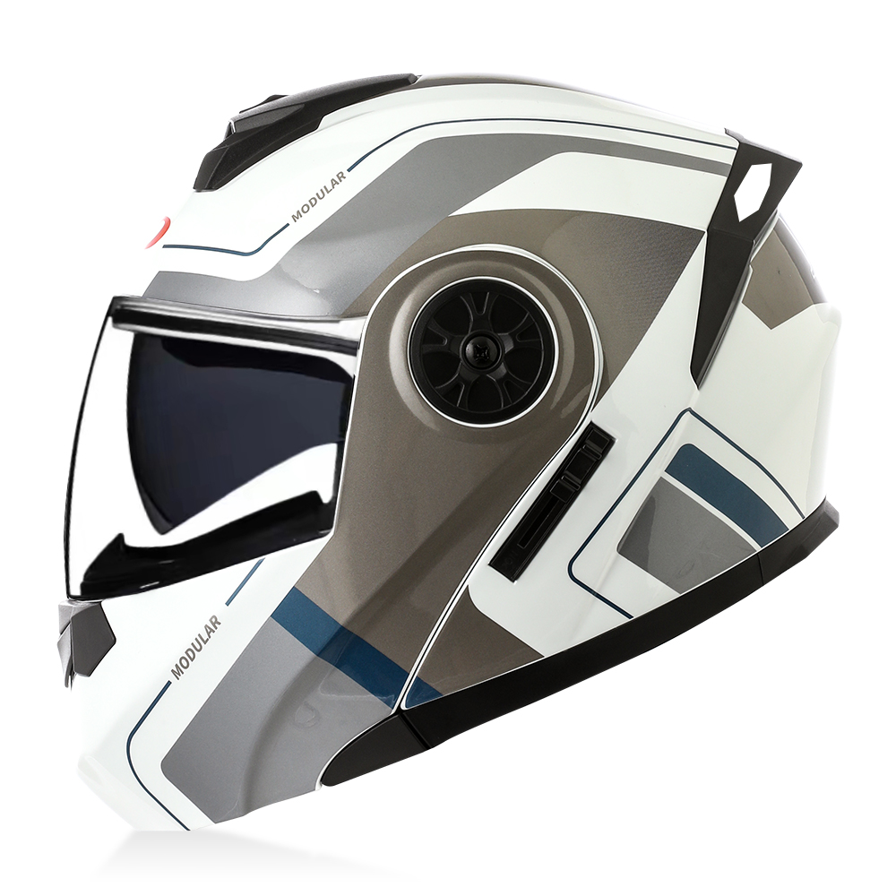 Capacete Modular de Alta Quali - Full Face Motorcycle Helmet With Bluetooth avaliação e preço